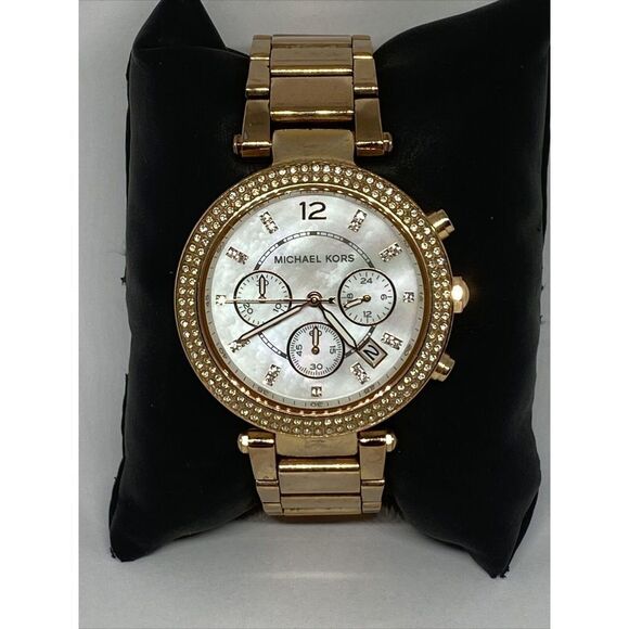 Michael Kors MK5491 Women's Stainless Steel Analog Dial Quartz Wrist Watch WO302 - Picture 3 of 12